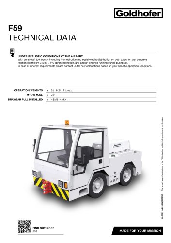 F59 TECHNICAL DATA