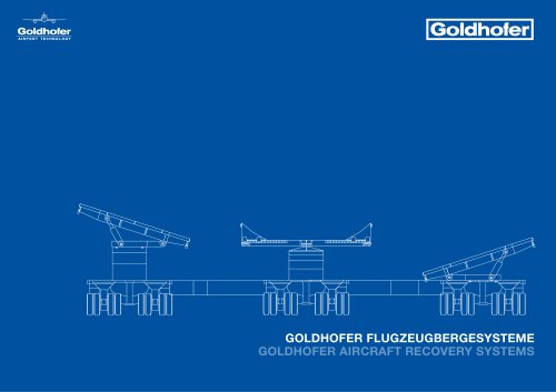 GOLDHOFER AIRCRAFT RECOVERY Systems