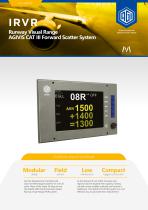 AGI IRVR Runway Visual Range AGIVIS CAT III Forward Scatter System