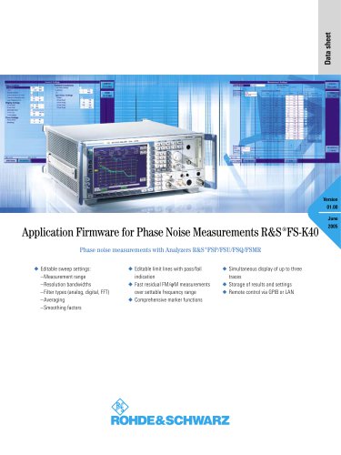 R&S®FS-K40