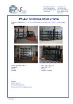 PALLET STORAGE RACK CHS460