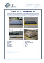 SLAVE PALLET SPW949 10 FT. NEL