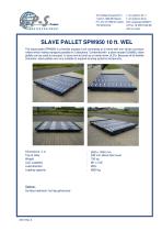 SLAVE PALLET SPW950 10 FT. WEL