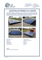 SLAVE PALLET SPW953 10 FT. CASTOR