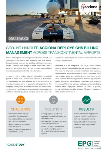 GHS Acciona Case Study