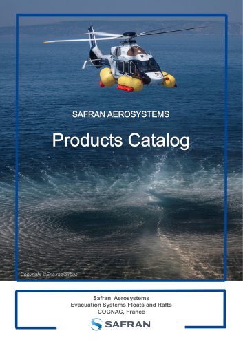 Floats and life rafts for helicopters
