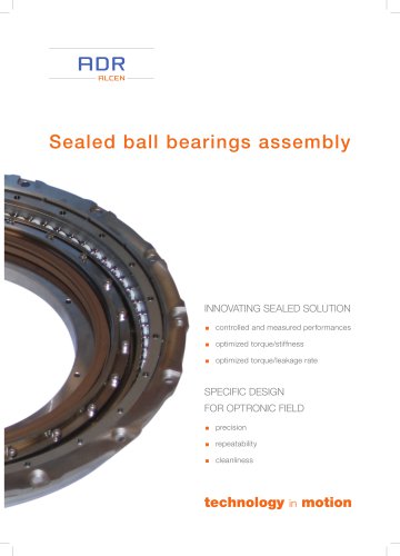 Sealed ball bearings assembly