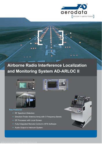 Airborne Radio Interference Localization and Monitoring System AD-ARLOC II