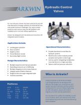 Hydraulic Control Valves