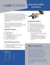 Hydraulic Utility Actuators