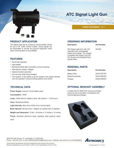 ATC Signal Light Gun