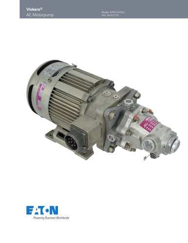 Vickers ® AC Motorpump