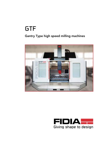 GTF Gantry Type high speed milling machines