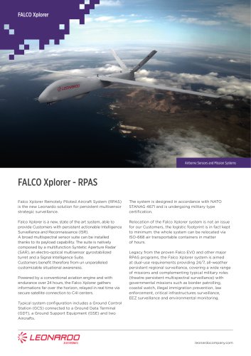 FALCO Xplorer - RPAS