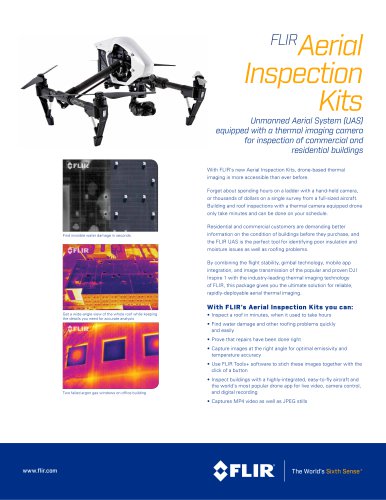 FLIR Drone Packages for Building Inspection