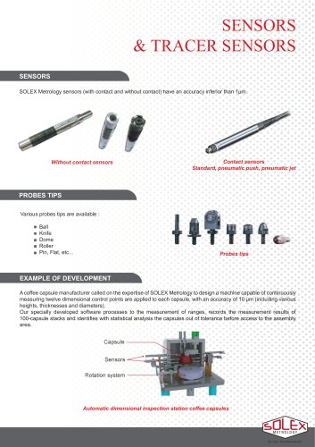 SENSORS & TRACER SENSORS