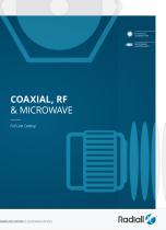 COAXIAL, RF & MICROWAVE