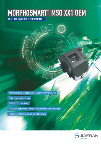 Fake Finger Detection Capable Module
