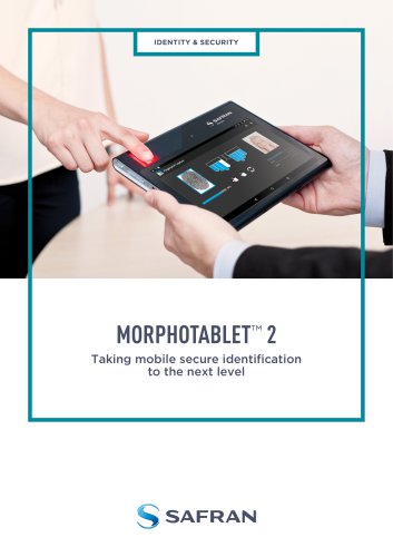 MorphoTablet™ 2