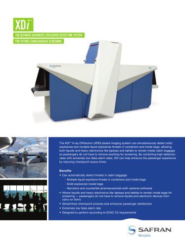 The ultimate automatic explosives detection system for future cabin baggage screening