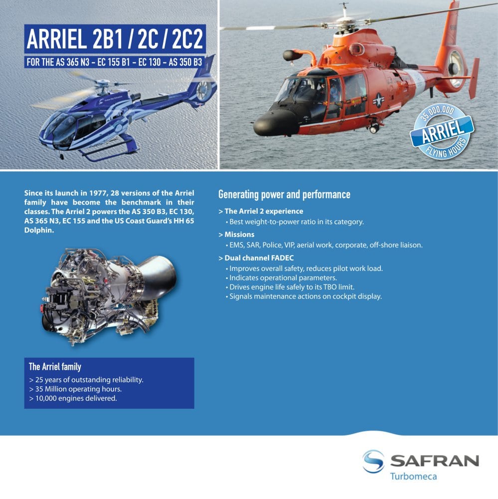 ARRIEL 2B1 / 2C / 2C2 - Safran Helicopter Engines