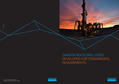 SANDVIK ROCK DRILL STEEL