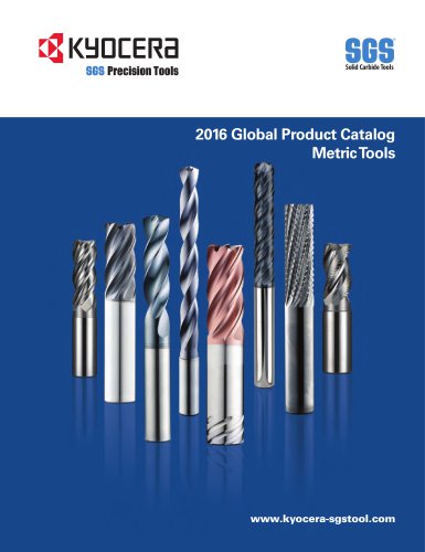 2016 Global Product Catalog Metric Tools