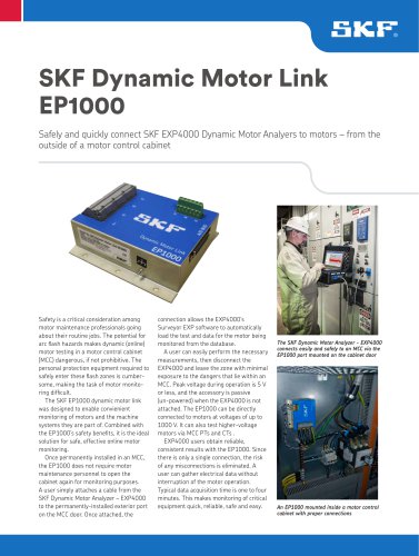 SKF Dynamic Motor Link EP1000