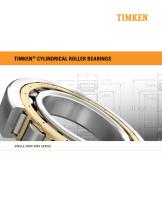 Timken® Cylindrical Roller Bearings