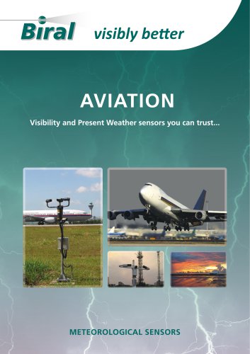 AVIATION Visibilty and Present Weather sensors you can trust