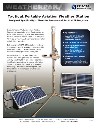 Tactical/Portable Aviation Weather Station