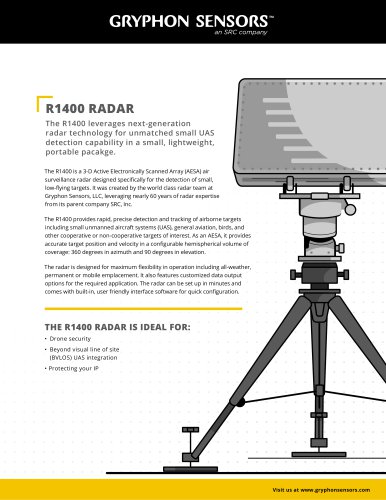 GRY-R1400-Radar