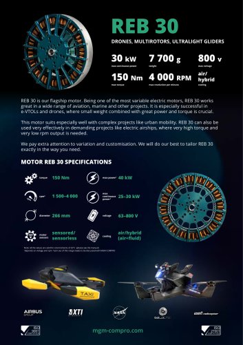 REB 50 - 50kW ELECTRIC MOTOR