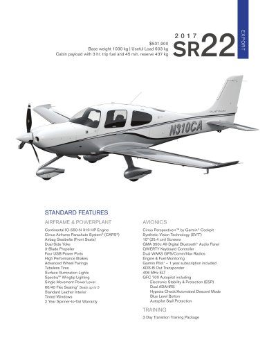 2017-SR22-International-Pricelist