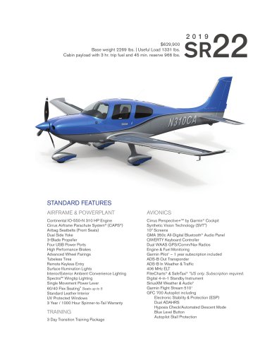 SR22 2019