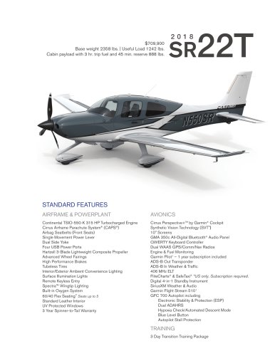 SR22T 2018