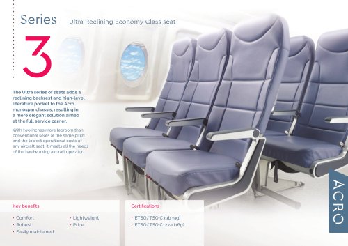 Series 3 Recline Datasheet