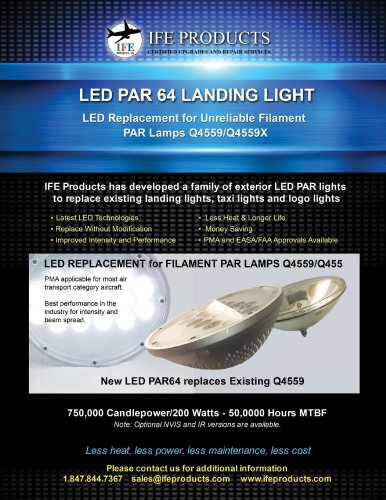 LED PAR 64 LANDING LIGHT