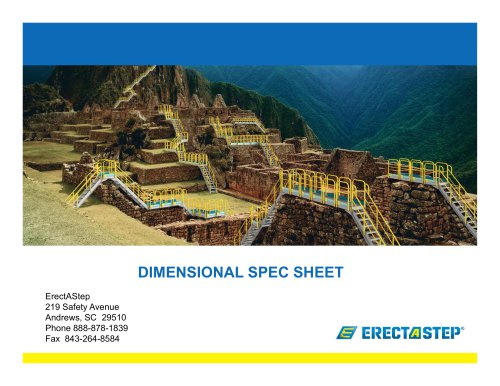 DIMENSIONAL SPEC SHEET