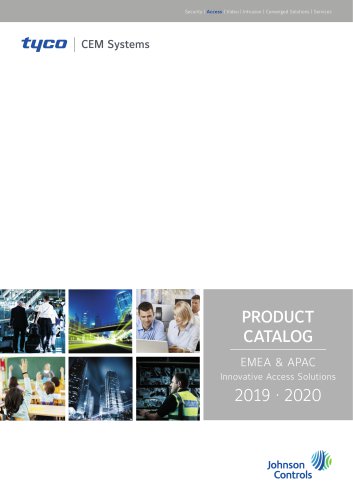 Product catalog 2019 - 2020