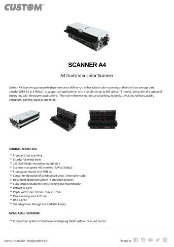 SCANNER A4