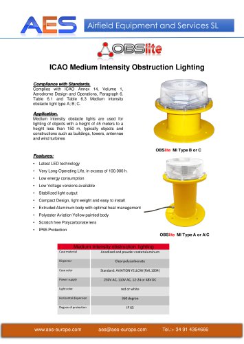 Obstruction Lighting M.I.
