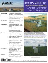 Data Sheet - HARRIER Security & Surveillance Radars