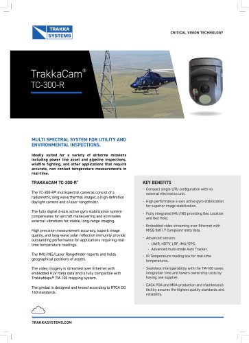 TrakkaCam TC-300-R: Power & Utility