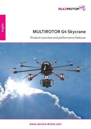 MULTIROTOR G4 Skycrane Product overview and performance features