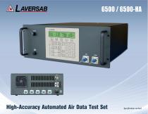 Models 6500 & 6500-HA Automated Air Data Test Sets