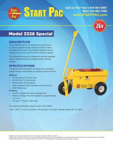 Model 3326 Special