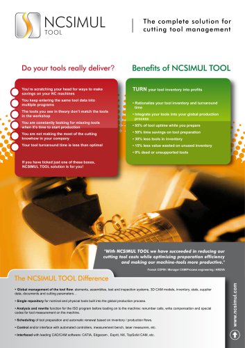 NCSIMUL TOOL