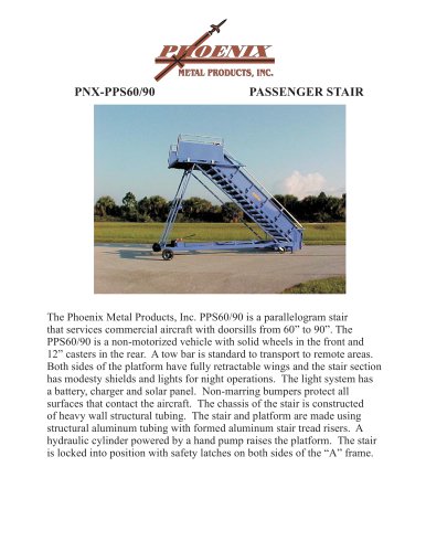 PNX-PPS60/90  PASSENGER STAIR