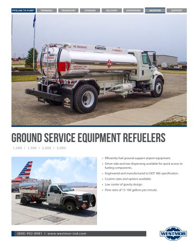 Ground service equipment refuelers